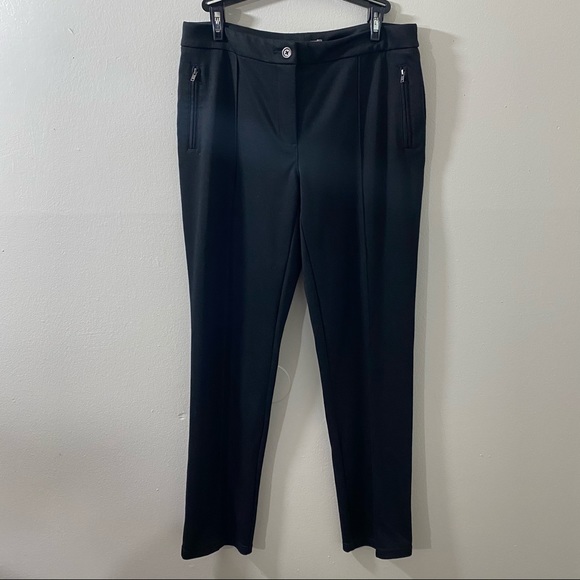 Chico’s Black Dress Zipper Jegging Pants 1027 - Picture 6 of 6